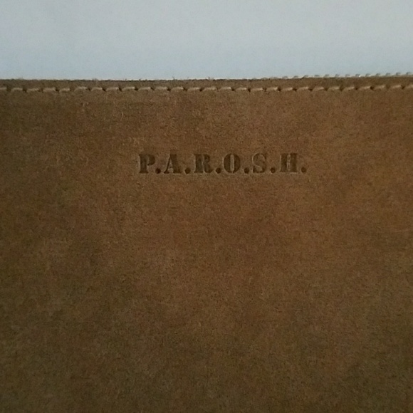 P.A.R.O.S.H. Suede fringe purse. - Picture 2 of 5